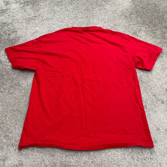 Walt Disney World Mickey Mouse Vintage Graphic T-Shirt Mens XL Red Crew Neck Tee - Picture 2 of 11